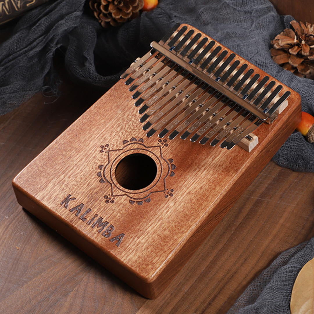 Portable Kalimba Thumb Piano Finger Piano 17 Keys