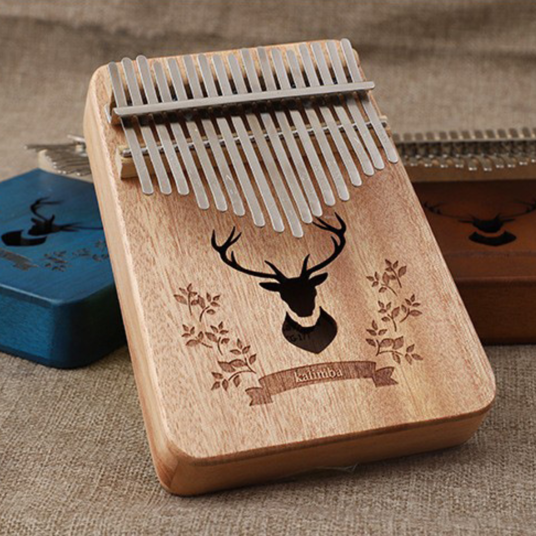 Reindeer 17 Keys Kalimba Thumb Piano Music Instrument