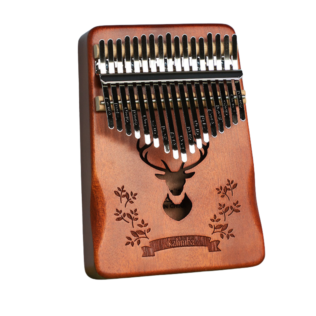 Strumento musicale per pianoforte a pollice Kalimba a 17 tasti con renna