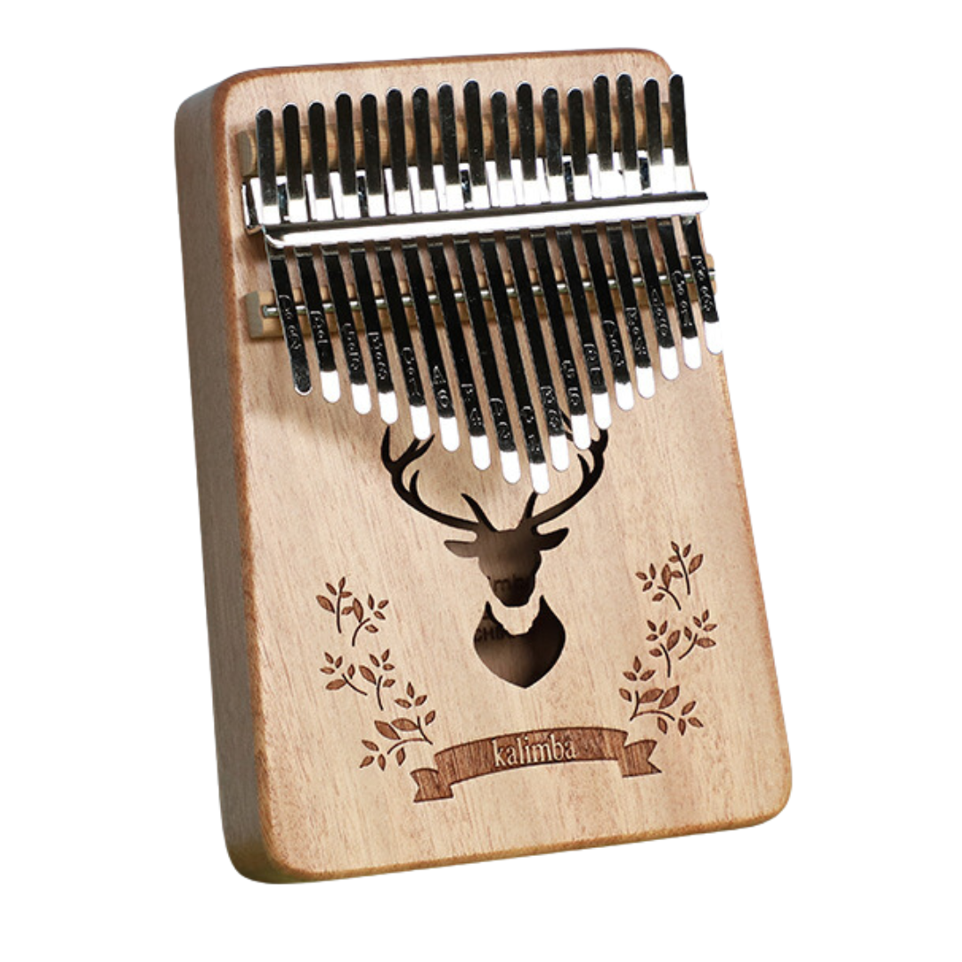 Reno 17 teclas Kalimba Thumb Piano Instrumento musical