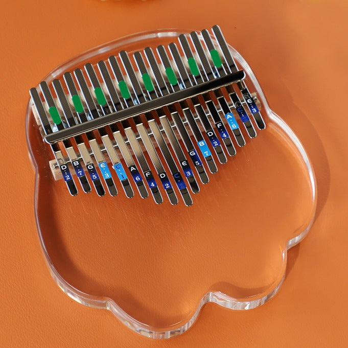 Crystal Transparent Kalimba Thumb Piano