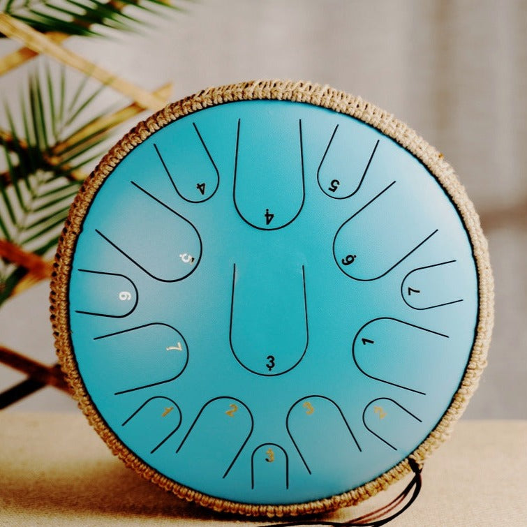 14 Inch 15 Notes Steel Tongue Drum Sound Healing