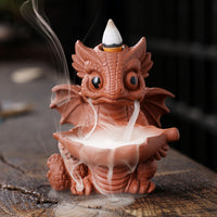 Aromatherapy Waterfall Incense Burner With Cones