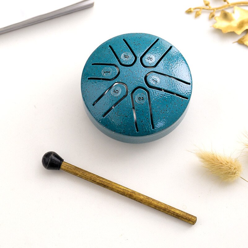 3 Inch 6 Notes Mini Steel Tongue Drum