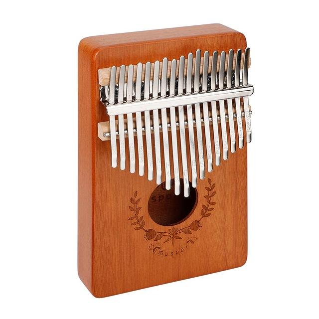 Kalimba 17 Keys Letter In Mahogany