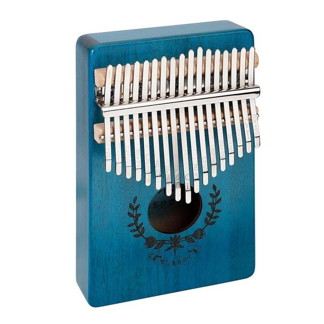 Kalimba 17 Keys Letter In Mahogany